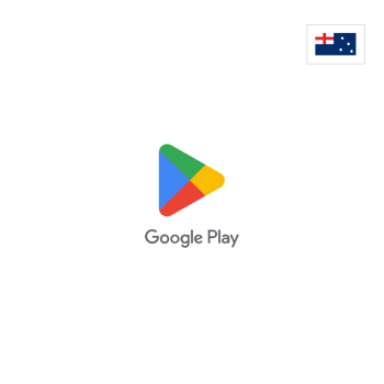 Google Play Gift Card (AU)｜澳大利亚数字礼品卡