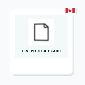 Cineplex Gift Card (CA)｜加拿大数字礼品卡