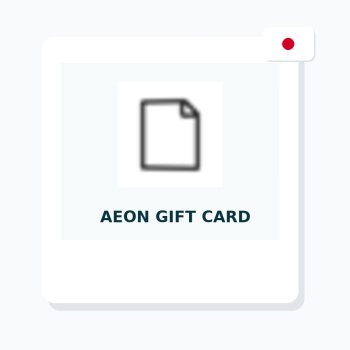 AEON Gift Card (JP)｜日本数字礼品卡