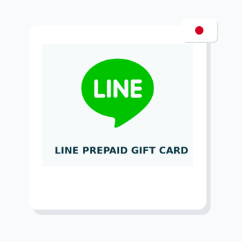 LINE Prepaid Gift Card (JP)｜日本数字礼品卡