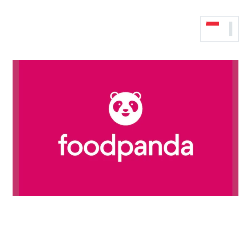 Foodpanda Gift Card (SG)｜新加坡 Foodpanda 礼品卡