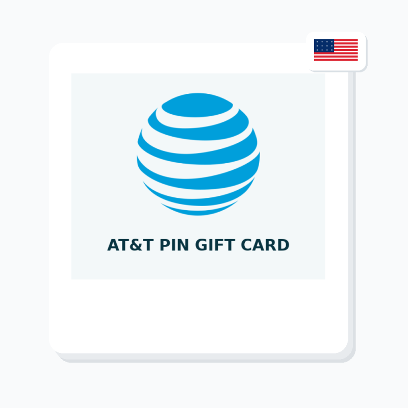 AT&T PIN Gift Card (US)｜美国数字礼品卡