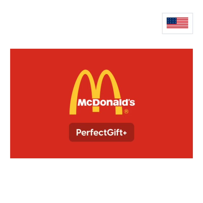 McDonald's Gift Card (US)｜美国数字礼品卡